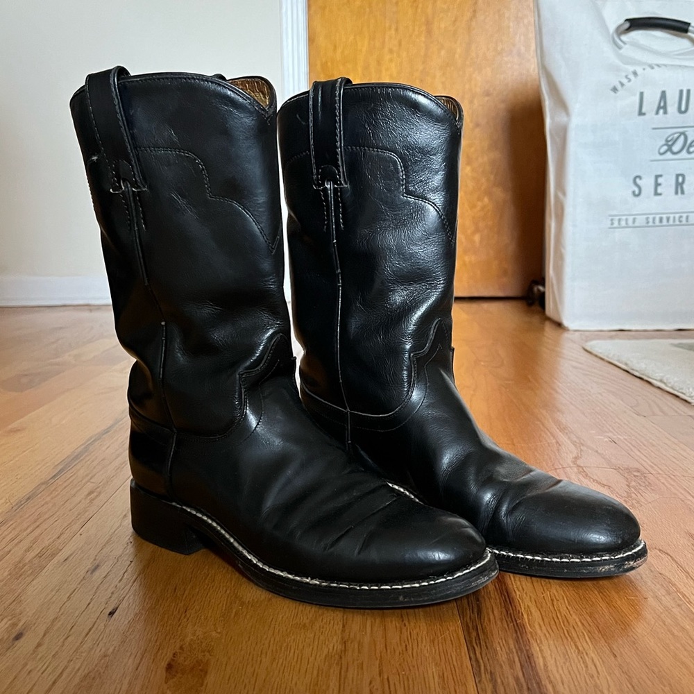 Tony Lama Genuine Leather Western-Style Cowboy Boots